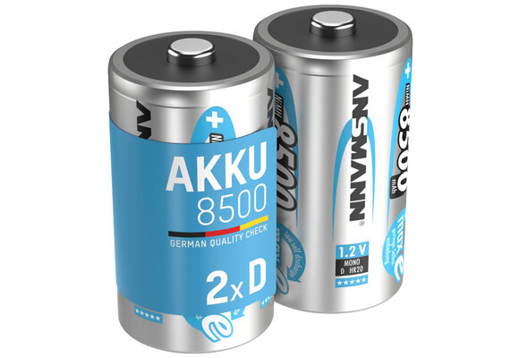 2x D-Cell NiMH 8500mAh