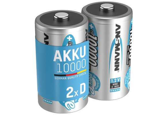 2x D-Cell NiMH 10000mAh