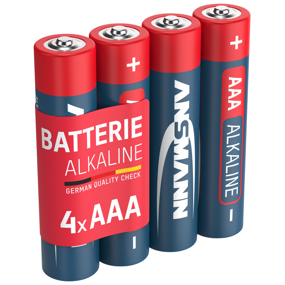 4X AAA Batterij Alkaline Blister