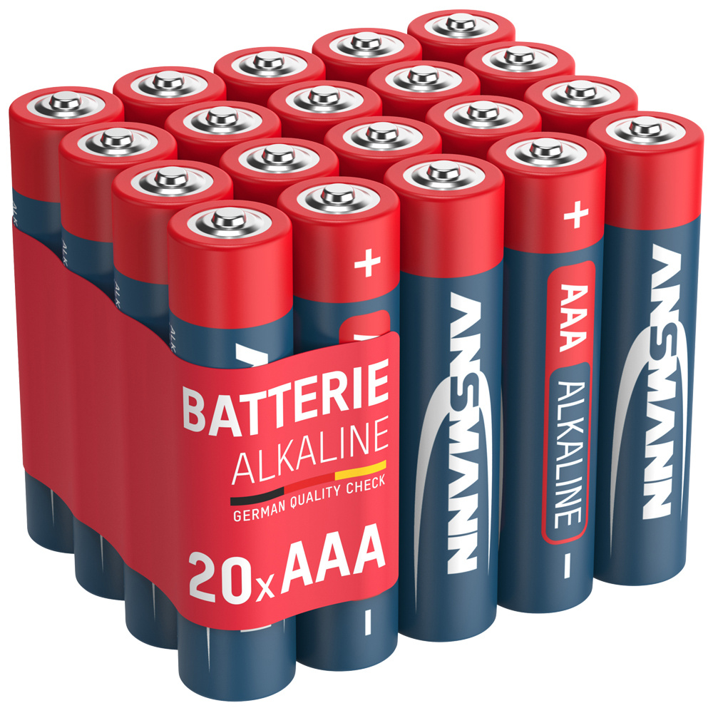 20x AAA Alkaline Batterijen