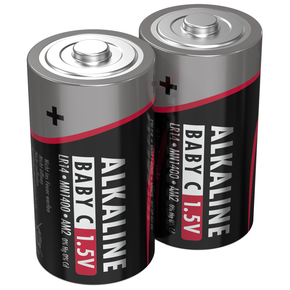 C-Cell Alkaline Blister 2stk