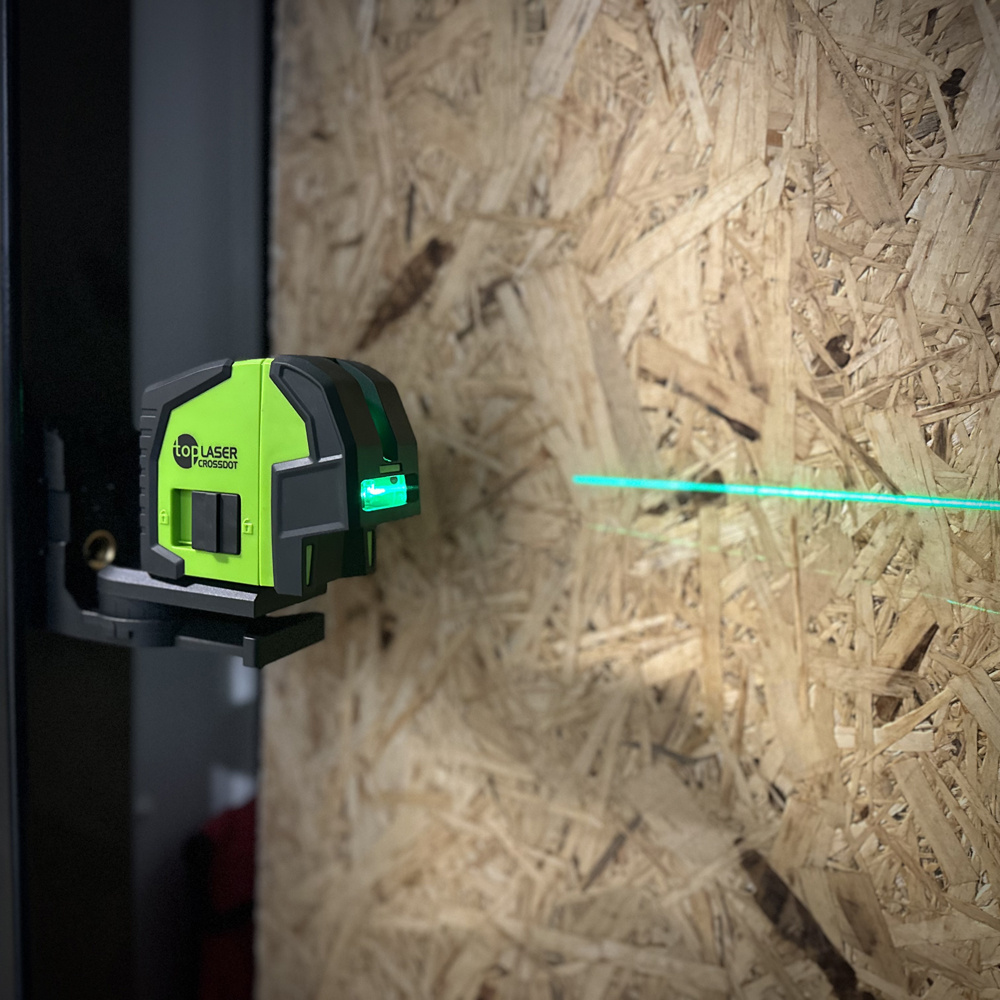 CrossDot Kruislijnlaser/Puntlaser Groen