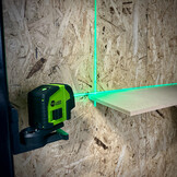 CrossDot Kruislijnlaser/Puntlaser Groen