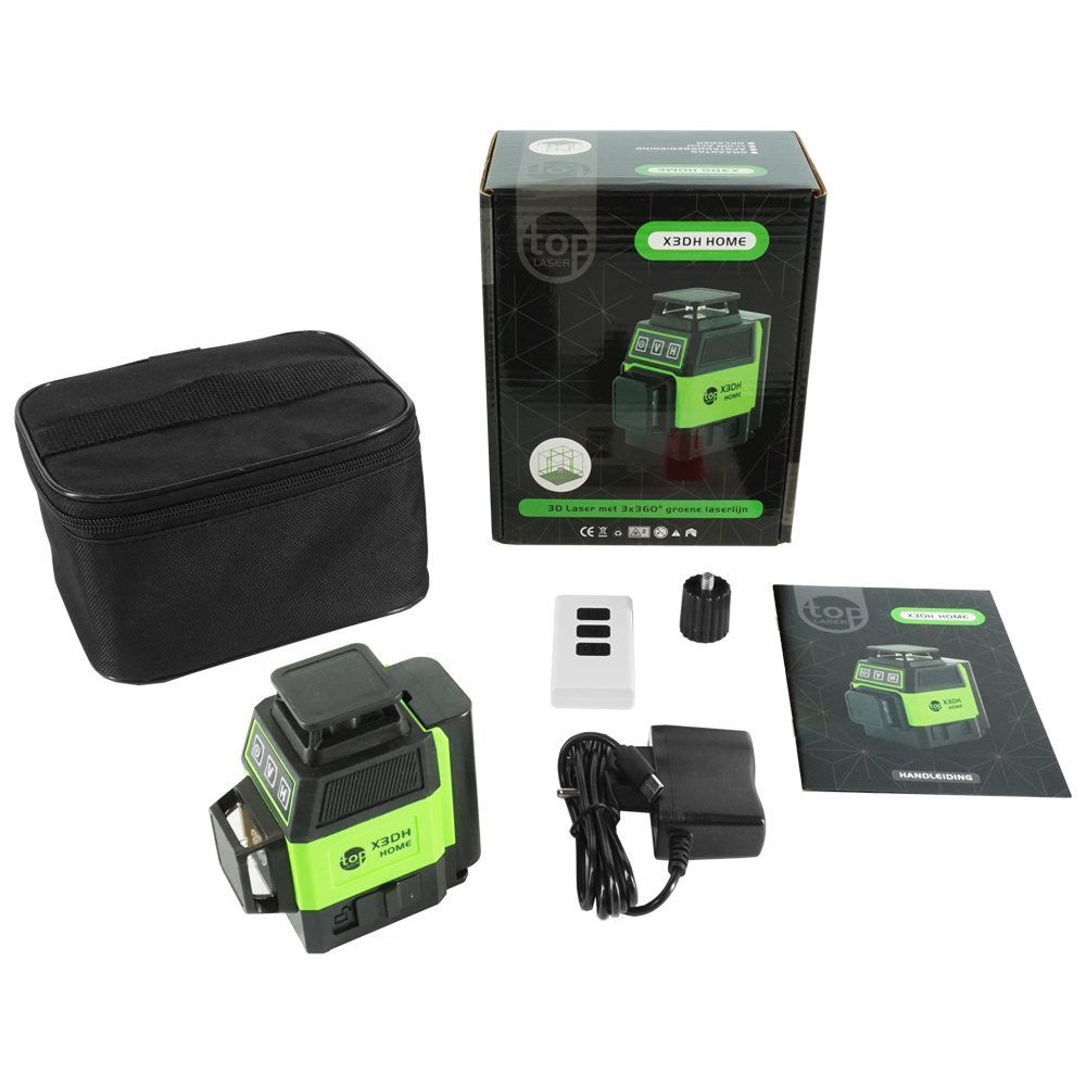 X3DH HOME 3x360° 3D Laser Groen