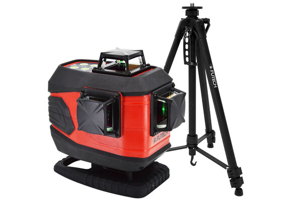 MultiCross 4D Electronic Lijnlaser Groen SET