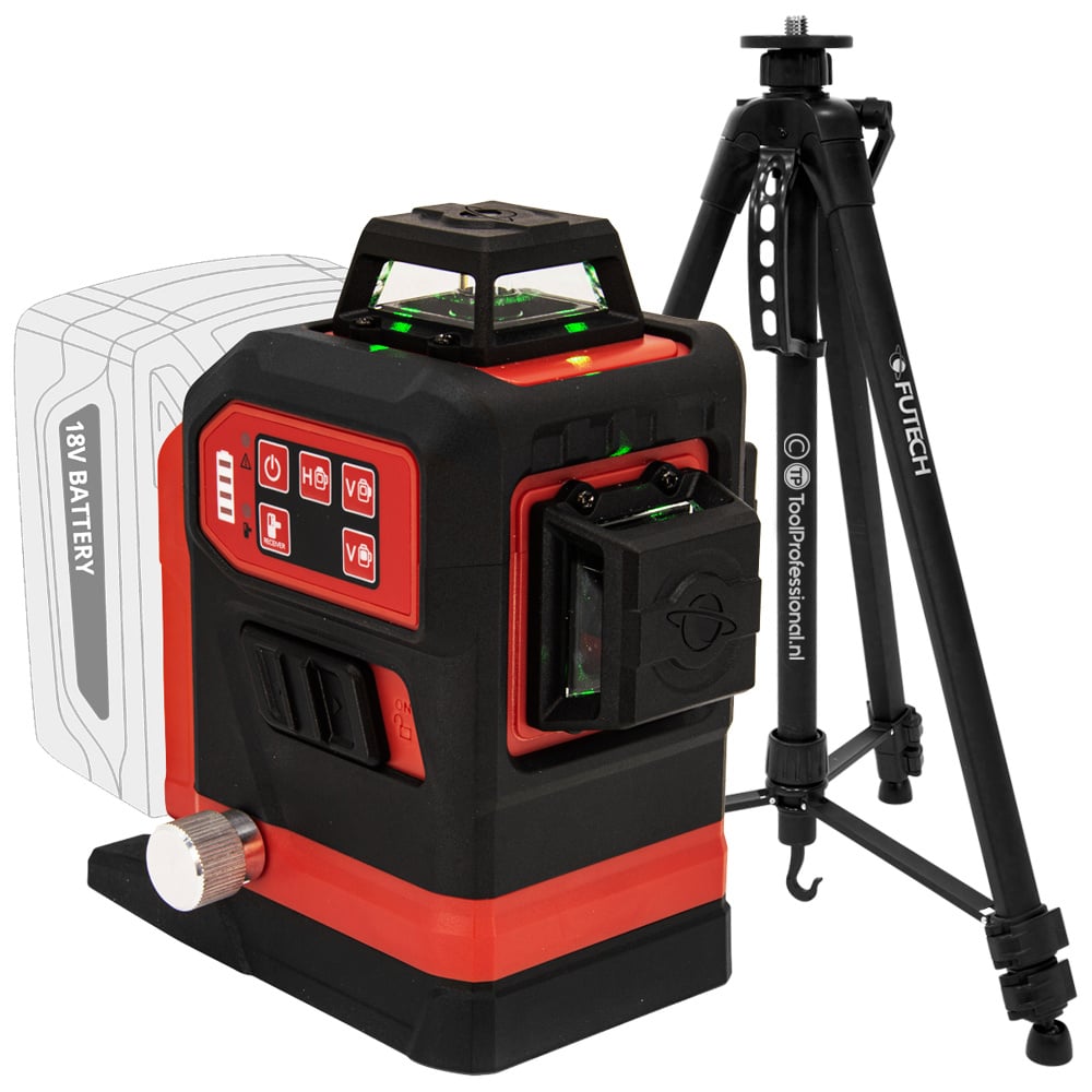 MultiCross 3D 18V MAX Lijnlaser Groen SET