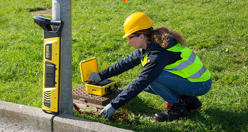 DD 300 GPS leidingzoeker