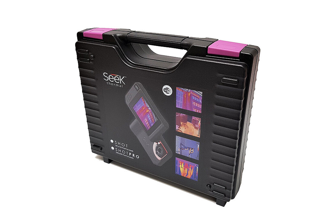 Shot Transportkoffer compleet met USB Netstroom lader en Auto lader voor de seek shot en ShotPro
