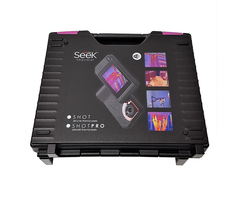 Shot Transportkoffer compleet met USB Netstroom lader en Auto lader voor de seek shot en ShotPro