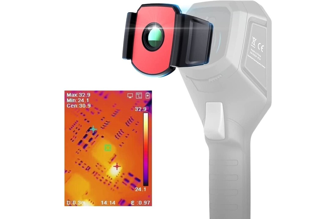 Hikmicro B201 Macro Lens voor B10, B20, B1L,B2L warmtebeeldcamera's