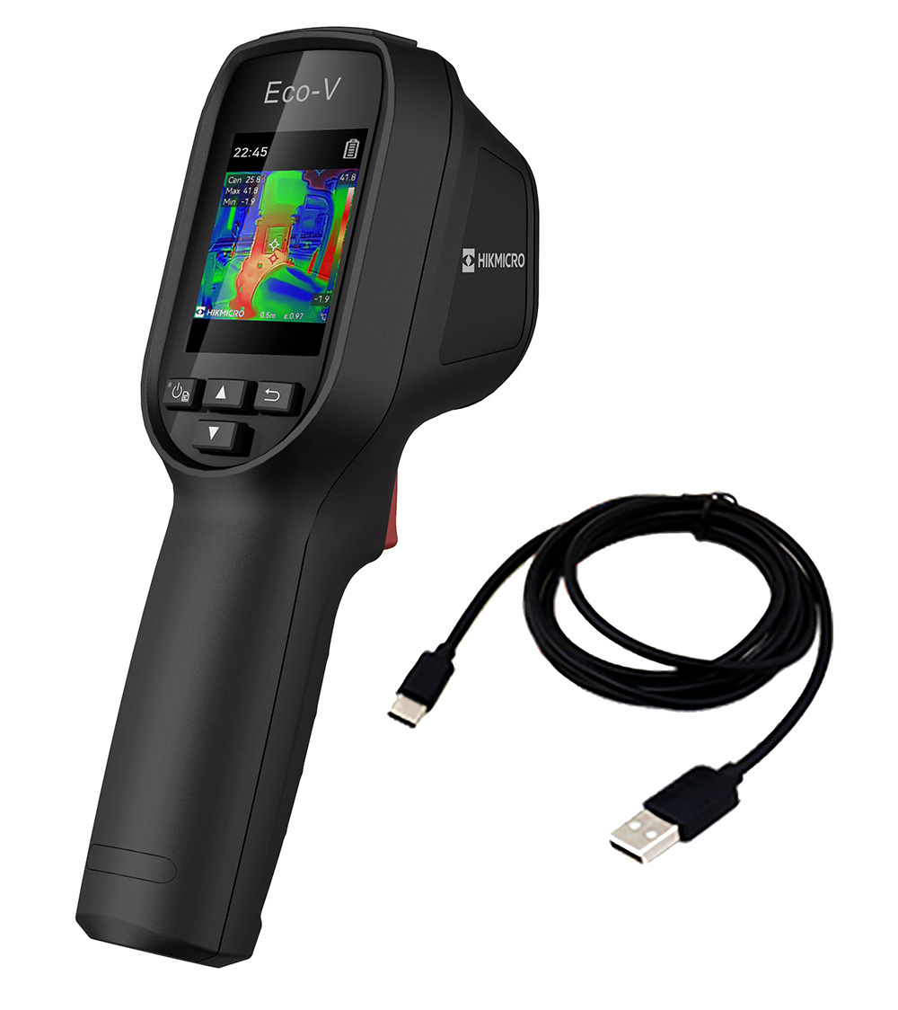 ECO-V Warmtebeeldcamera 96×96 pixels met "Super IR" beeldverbetering, 25Hz en camera