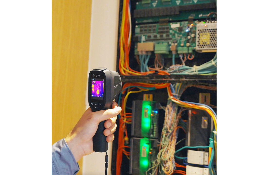 ECO-V Warmtebeeldcamera 96×96 pixels met "Super IR" beeldverbetering, 25Hz en camera