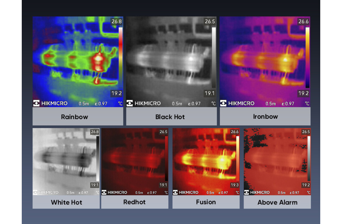ECO-V Warmtebeeldcamera 96×96 pixels met "Super IR" beeldverbetering, 25Hz en camera