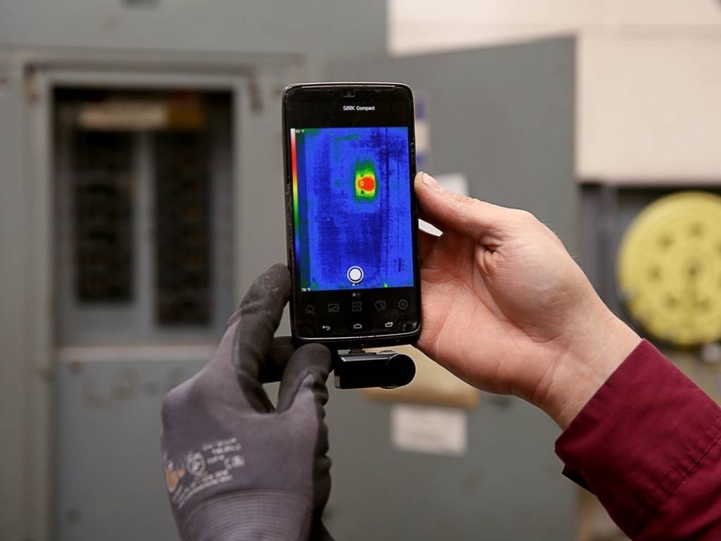 Compact 206x156 pixels, 9Hz Infrarood warmtebeeldcamera