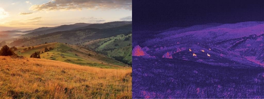 Compact 206x156 pixels, 9Hz Infrarood warmtebeeldcamera