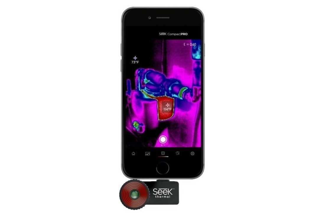 Compact PRO 320x240 pixels Smartphone warmtebeeldcamera