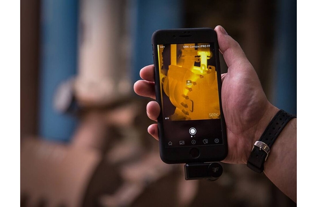 Compact PRO 320x240 pixels Smartphone warmtebeeldcamera