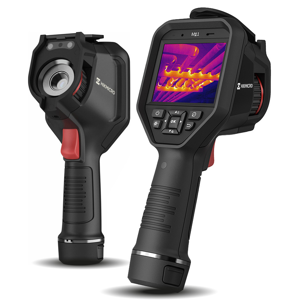 M11 met 192x144 thermische pixels, Focuseerdbaar, Optische camera en 25Hz Fast Frame LCD