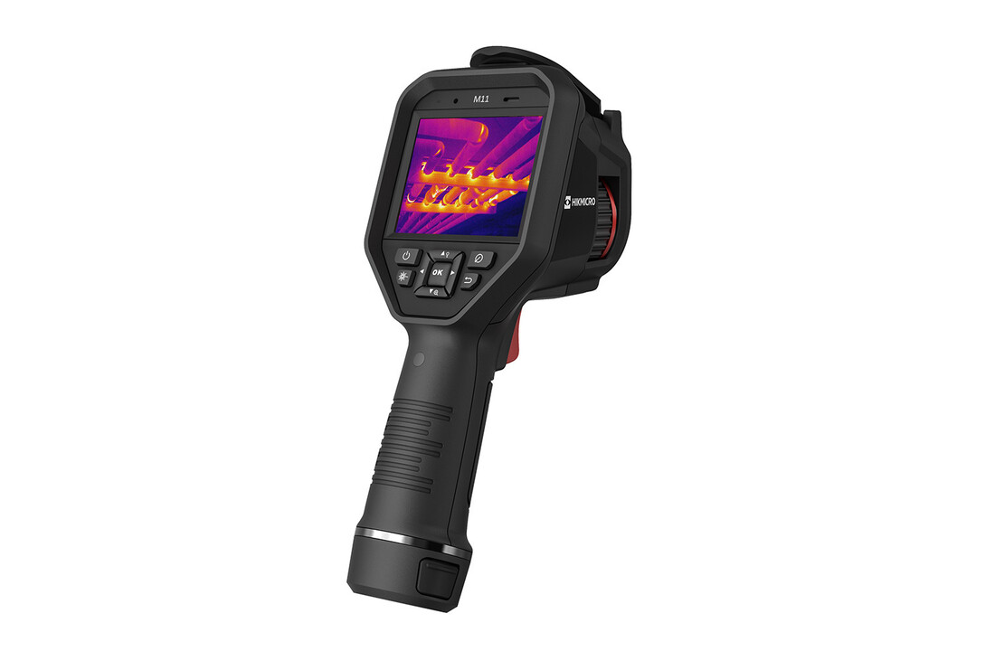 M11 met 192x144 thermische pixels, Focuseerdbaar, Optische camera en 25Hz Fast Frame LCD