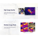 M11 met 192x144 thermische pixels, Focuseerdbaar, Optische camera en 25Hz Fast Frame LCD