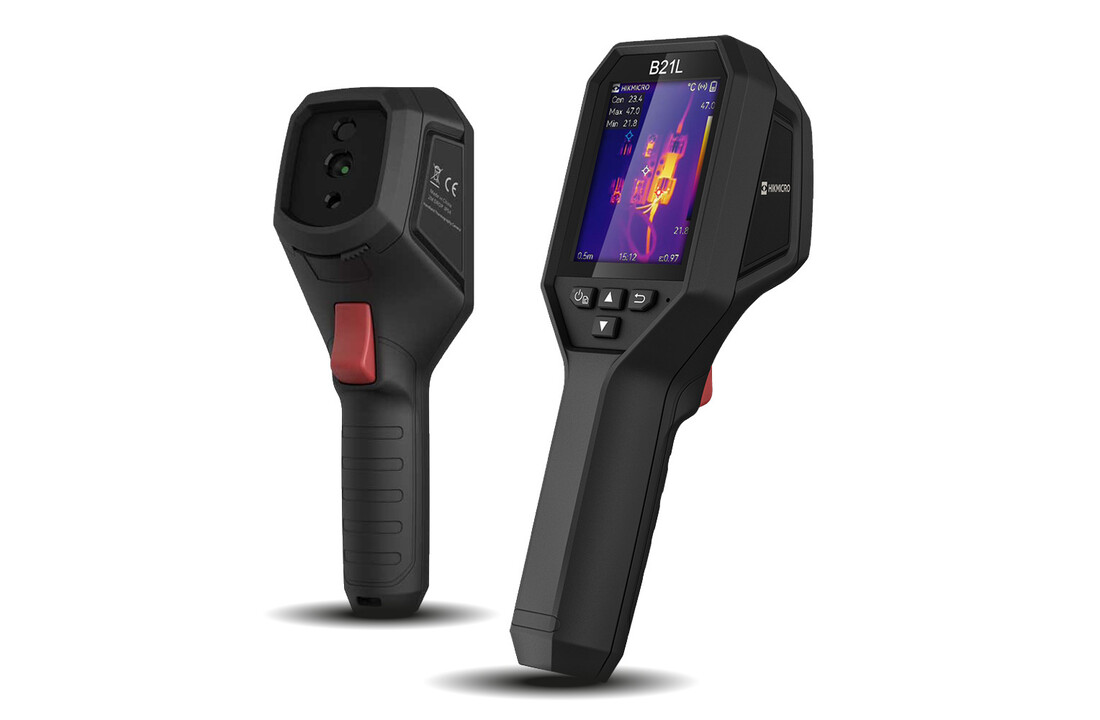B21L Warmtebeeldcamera met 256x192 thermische pixels, 25Hz en WiFi conectie