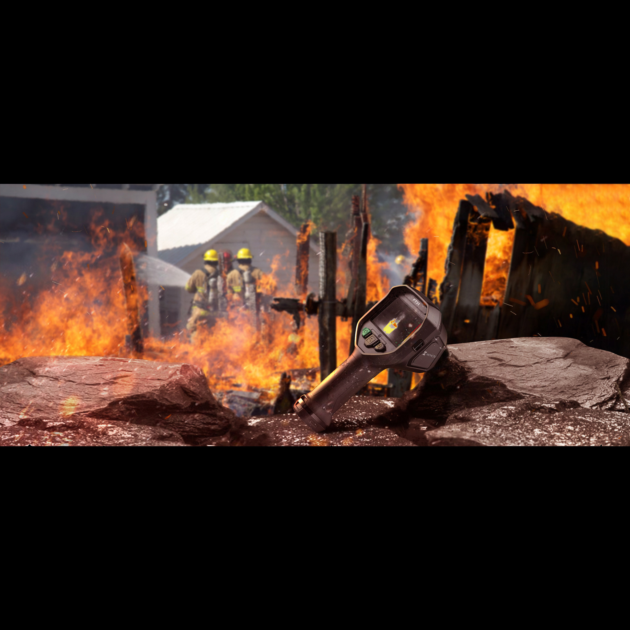 FT31 384x288 pixels, 60Hz Warmtebeeldcamera Brandbestrijding