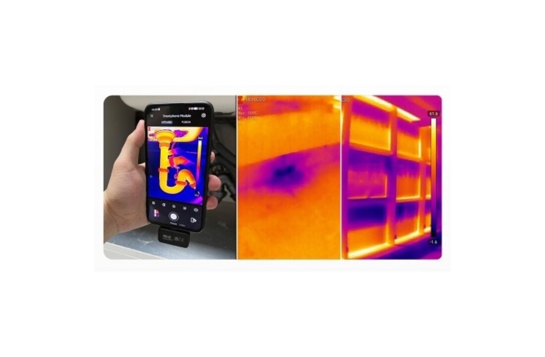 Mini3 384x288, 50Hz warmtebeeldcamera voor Android