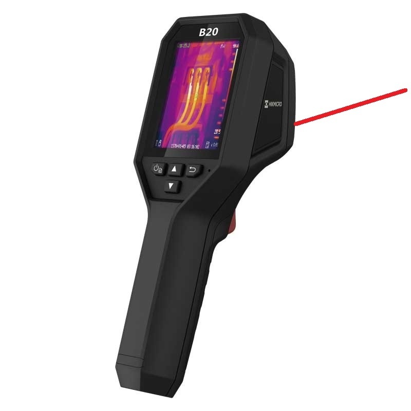 B20S Warmtebeeldcamera met 256x192 thermische pixels en optische camera 25Hz en WiFi