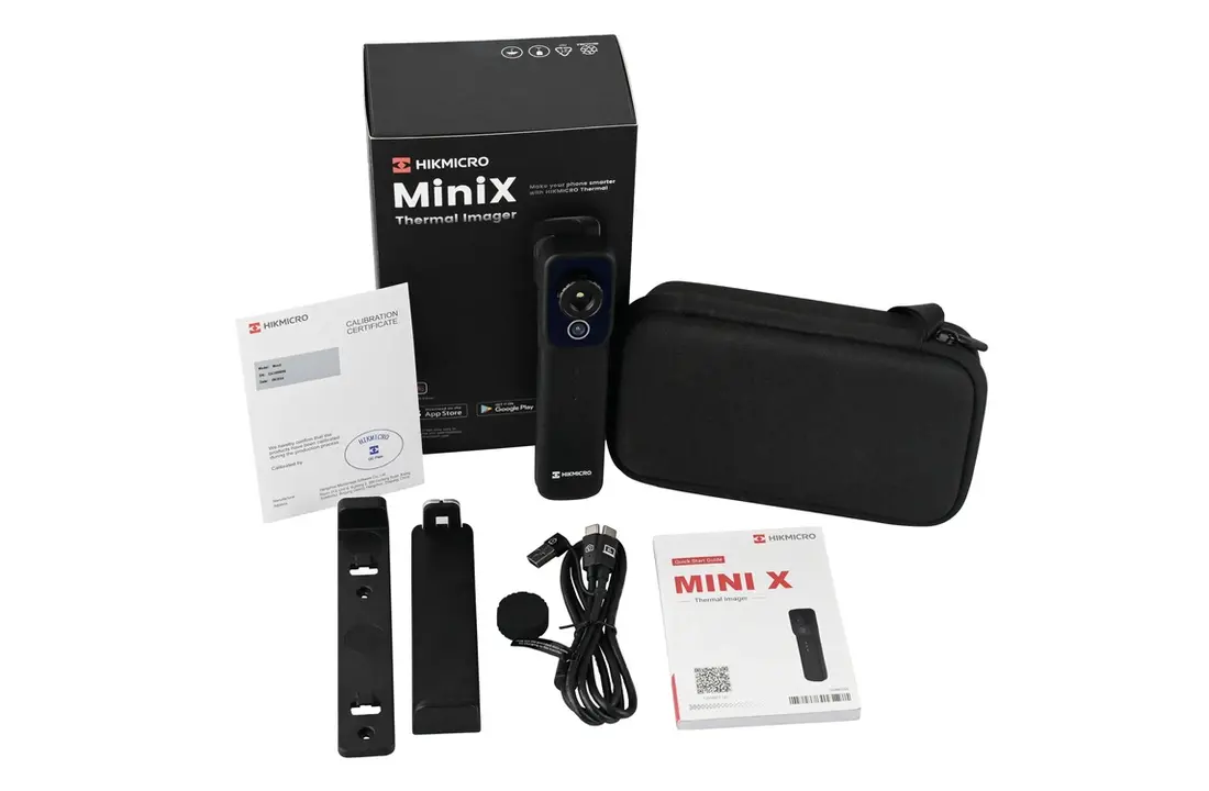 MiniX 256x192 Warmtebeeldcamera via Bluetooth