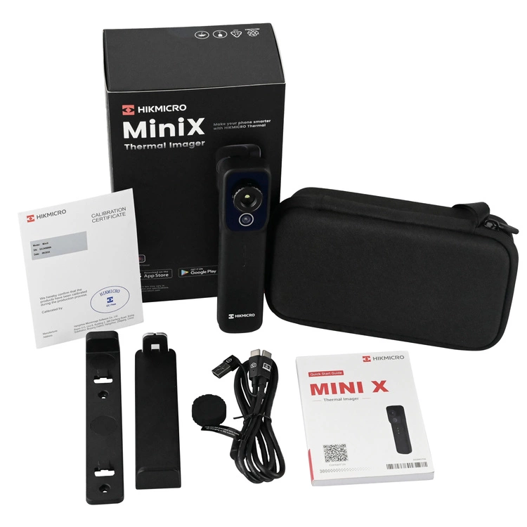 MiniX 256x192 Warmtebeeldcamera via Bluetooth
