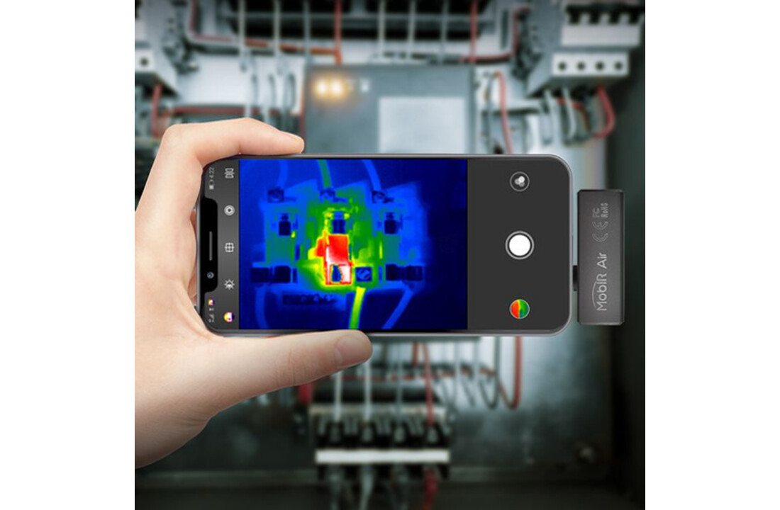MobIR Air 120x90, 25Hz, Smartphone warmtebeeldcamera