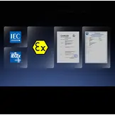 HIKMICRO BX20 ATEX Warmtebeeldcamera met 256x192 thermische pixels en optische camera 25Hz en WiFi