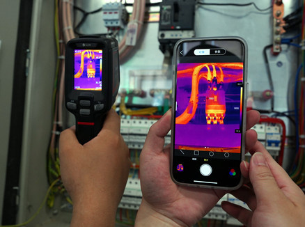 E2 Warmtebeeldcamera met 256x192 Pixels, 25HZ, en wifi