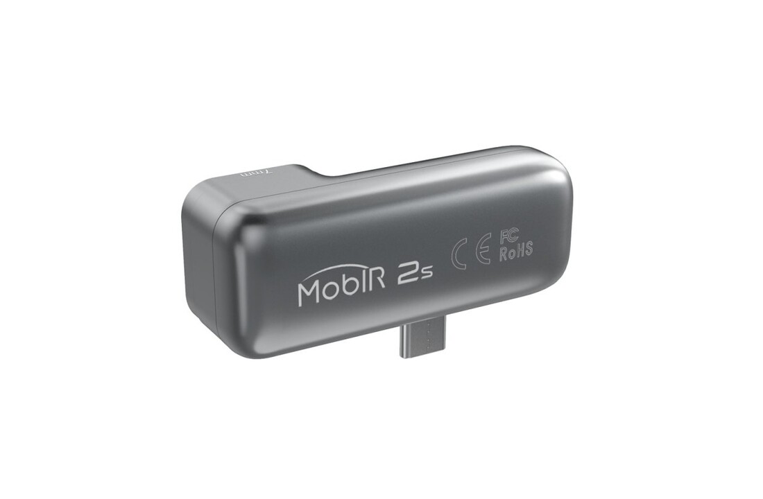 MobIR 2S Warmtebeeldcamera met 256x192 Pixel, 25HZ en Autofocus