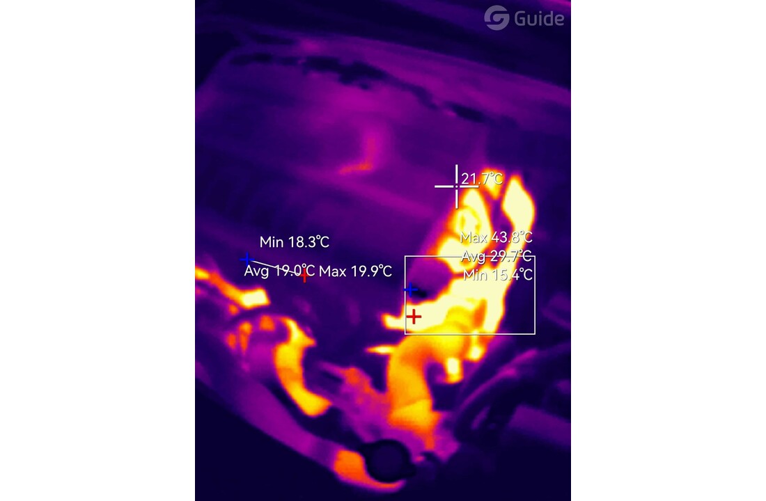 MobIR 2S Warmtebeeldcamera met 256x192 Pixel, 25HZ en Autofocus