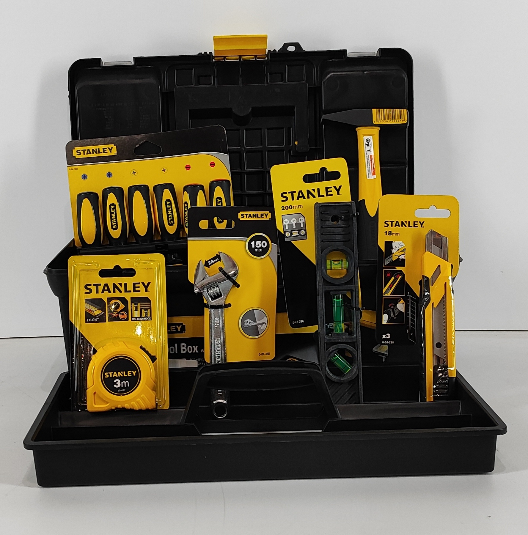 Stanley Gereedschapskoffer 12-delig restantenverkoop