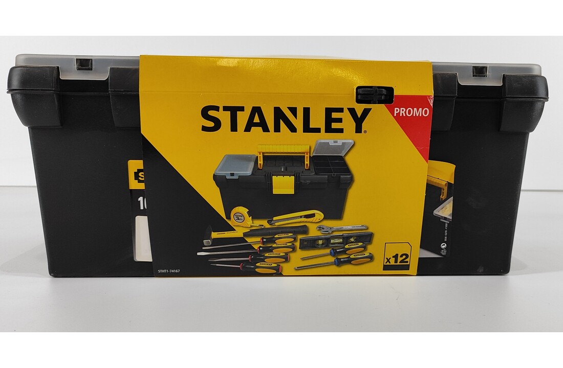 Stanley Gereedschapskoffer 12-delig restantenverkoop