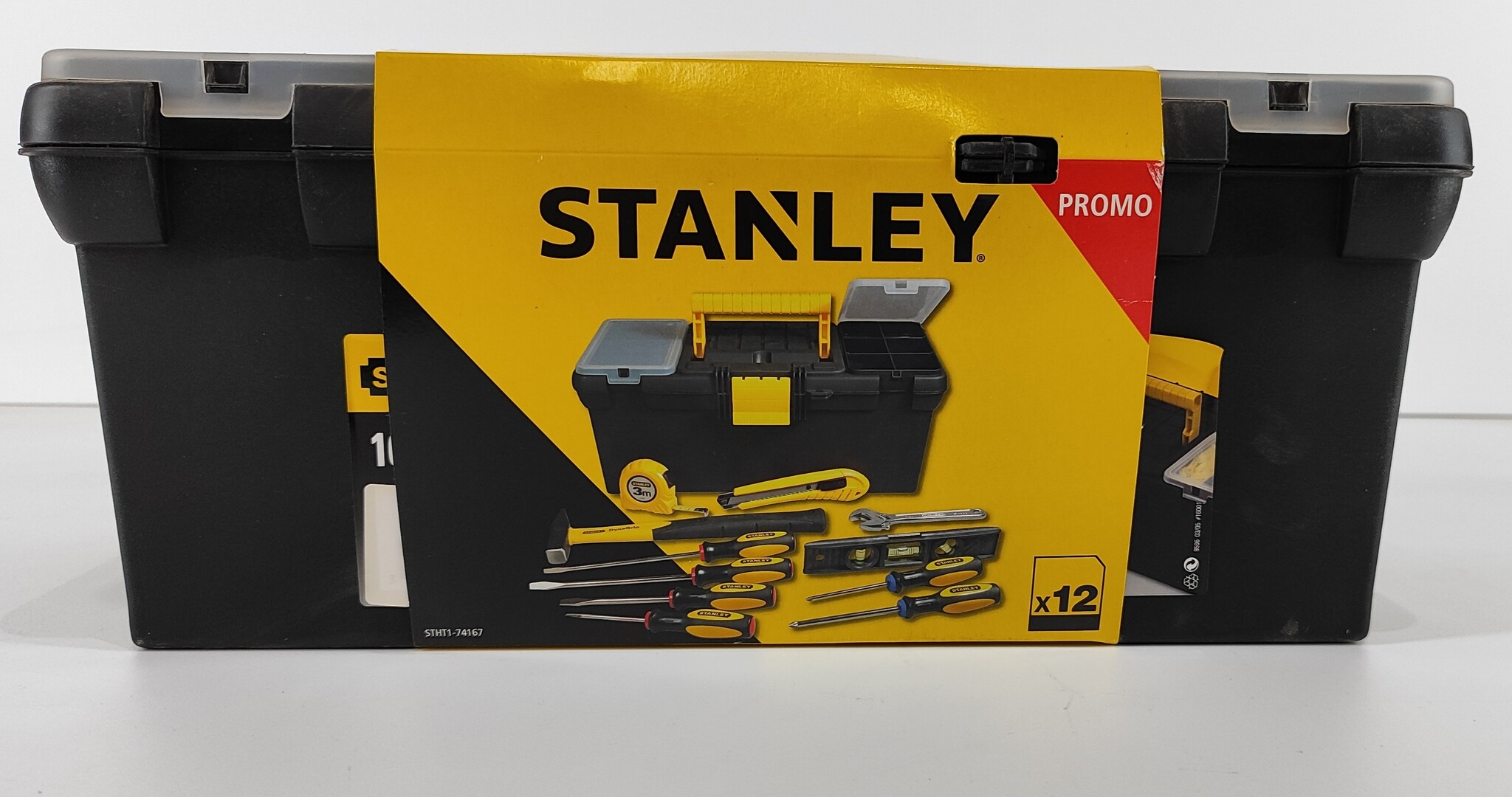 Stanley Gereedschapskoffer 12-delig restantenverkoop