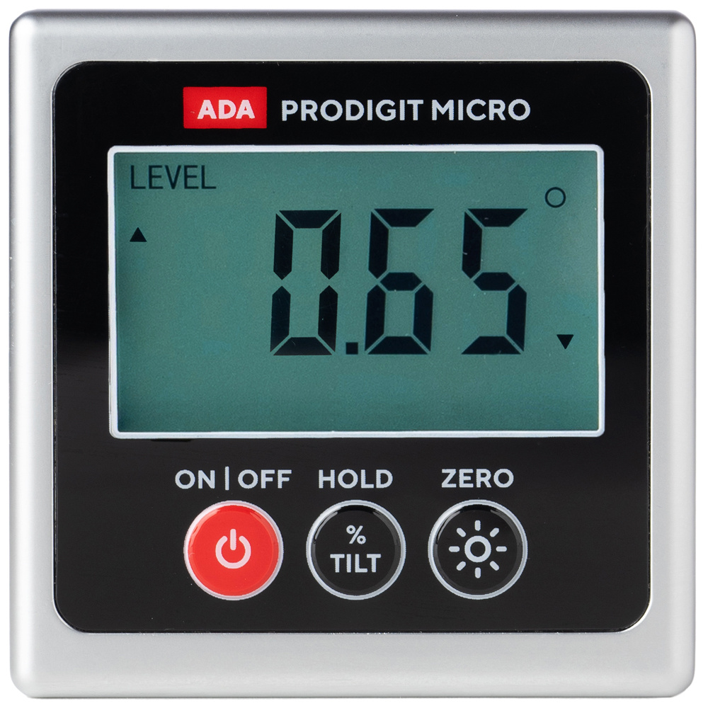 PRODigit MICRO Digitale Waterpas & Hoekmeter