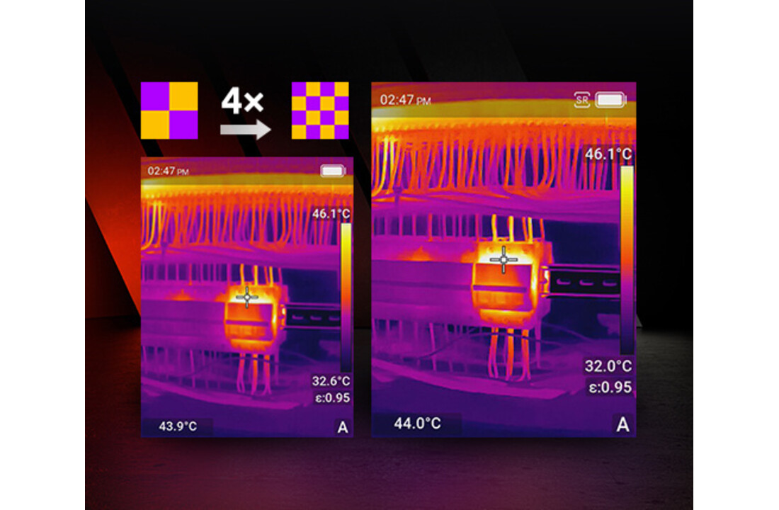 E3 Warmtebeeldcamera met 256x192 Pixels, 30HZ, Autofocus en WIFI