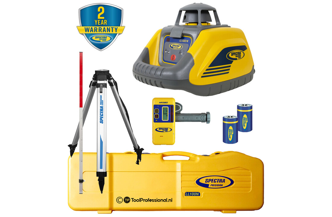 LL100N Bouwlaser Guncase Kofferset