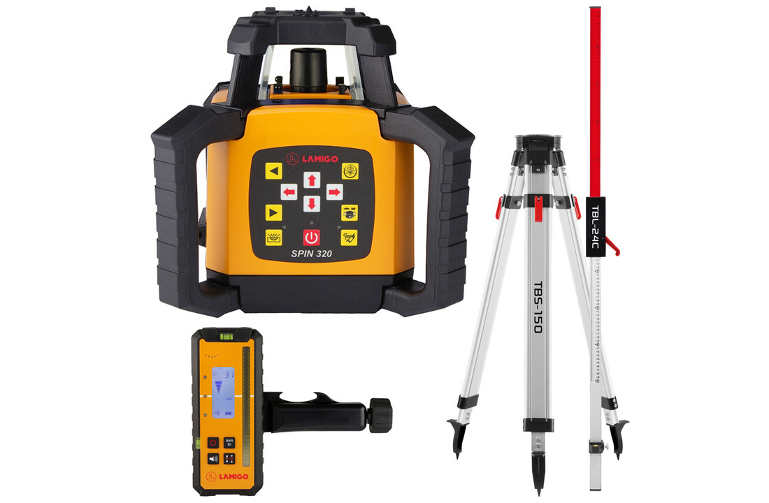 SPIN 320 Roterende Laser Set
