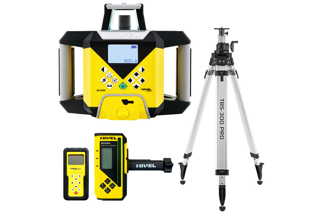 NL720G Roterende Laser Groen Set
