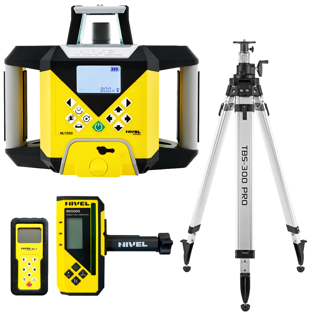 NL720G Roterende Laser Groen Set