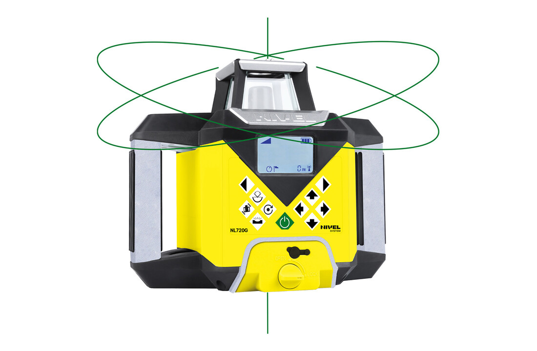 NL720G Roterende Laser Groen Set