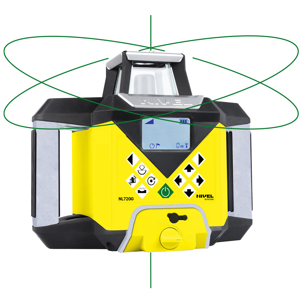 NL720G Roterende Laser Groen Set