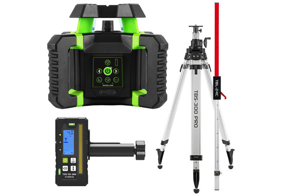 ROTEX HVG Roterende Laser Groen Promo Set