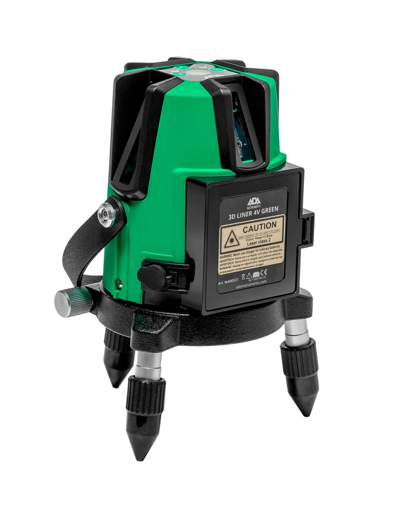 3D Liner 4V kruislijnlaser Groen