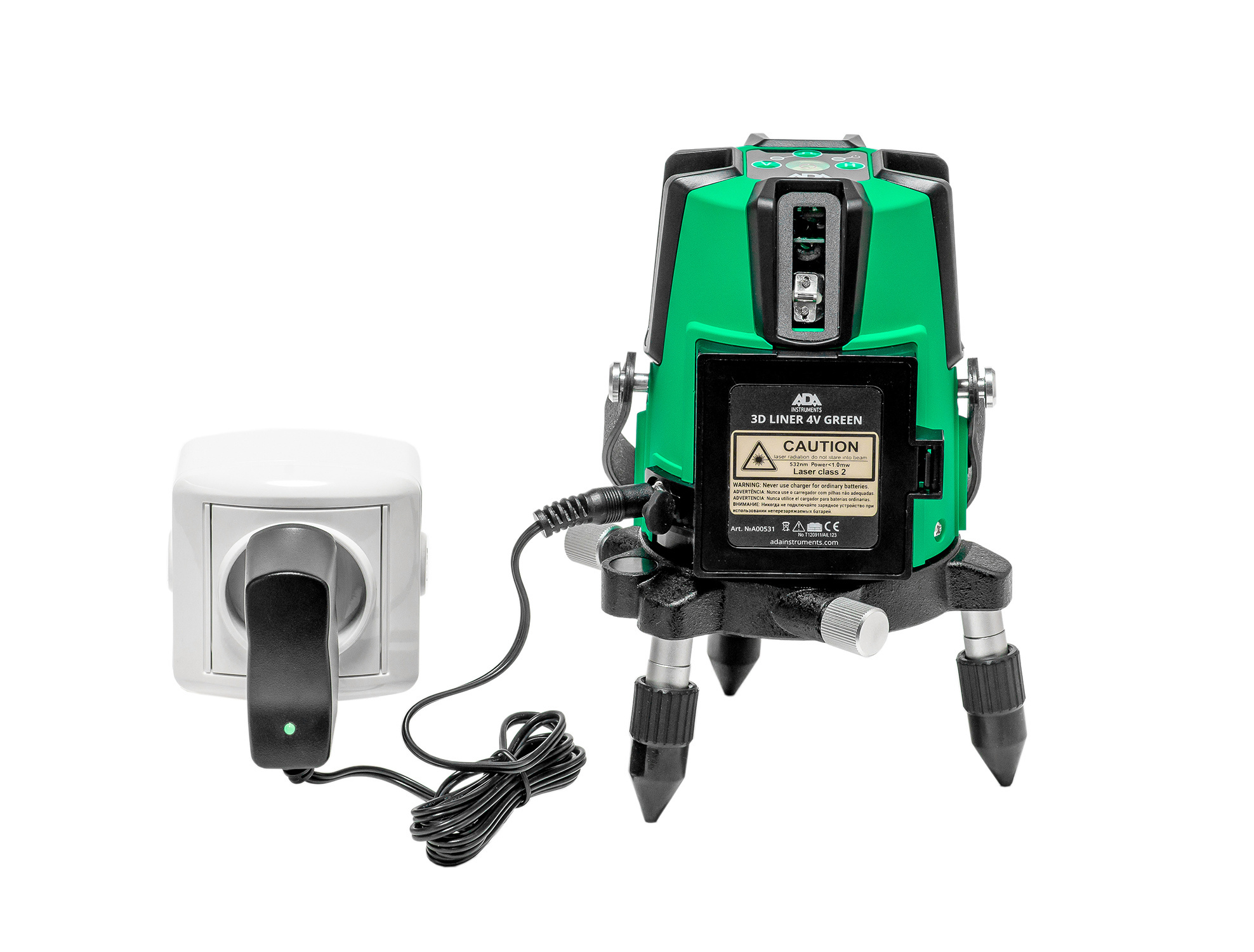 3D Liner 4V kruislijnlaser Groen
