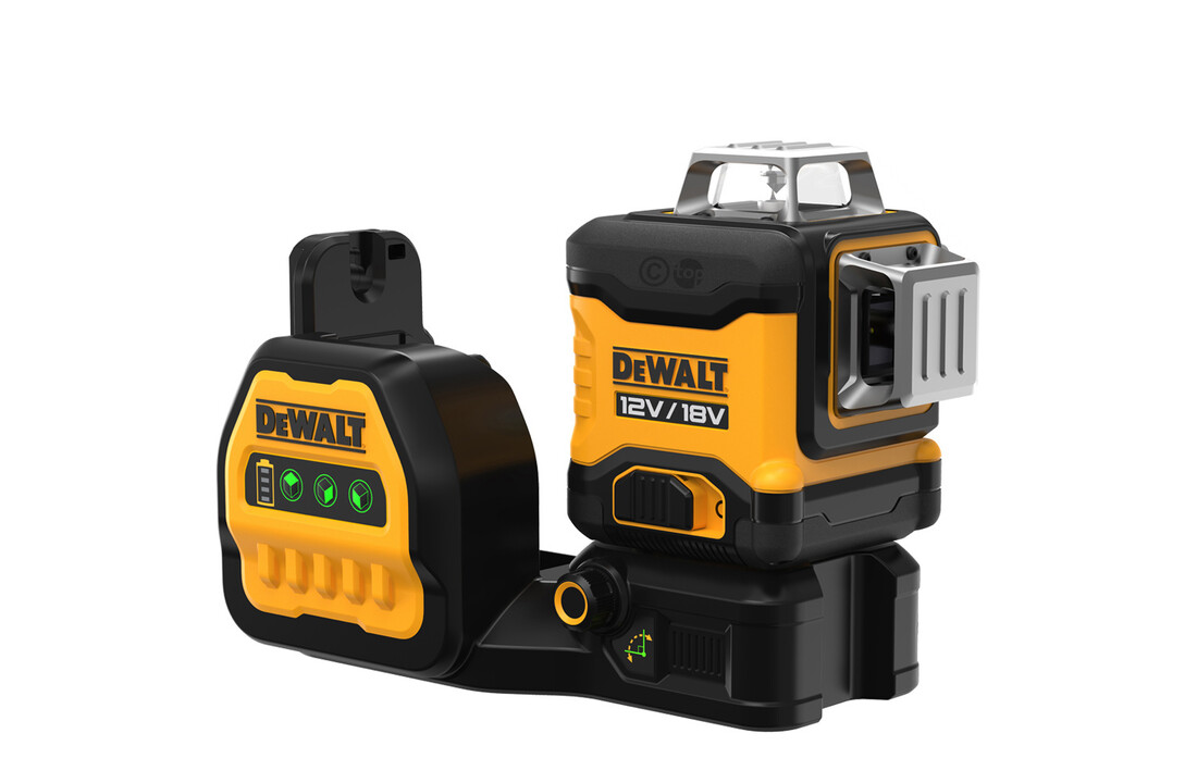 DCE089D1G18 3x360° Kruislijnlaser Groen 18V
